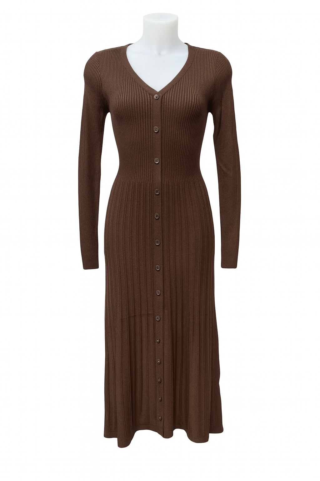 Abito midi in maglia