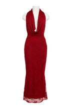 Abito con scollo drappeggiato