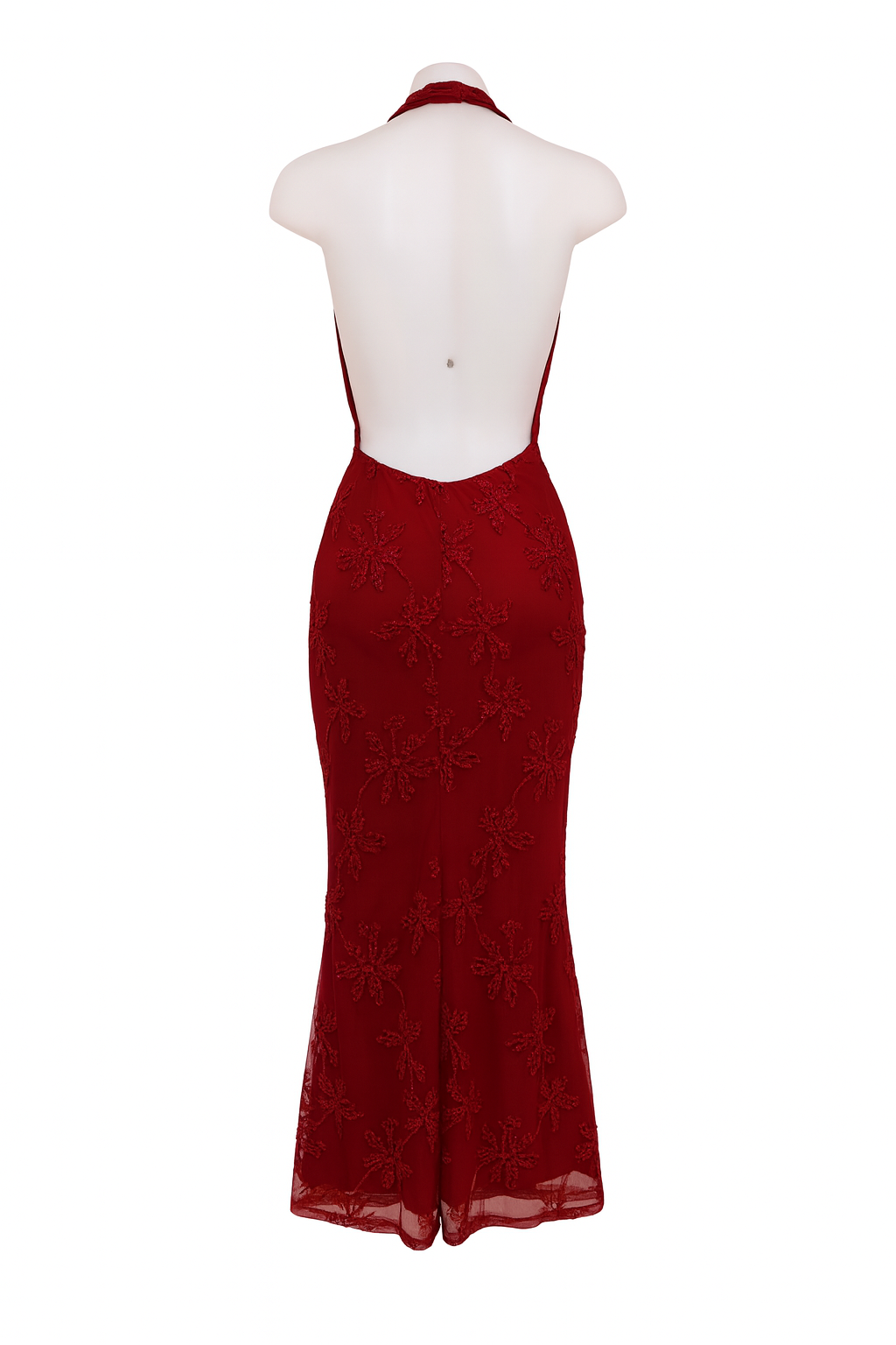 Abito con scollo drappeggiato