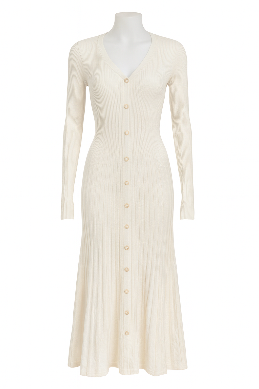 Abito midi in maglia