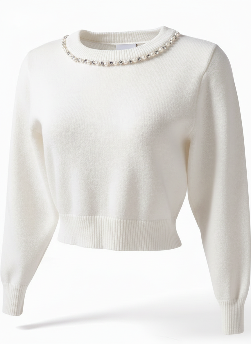 Maglia con applicazioni