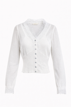 Maglia combinata in pizzo
