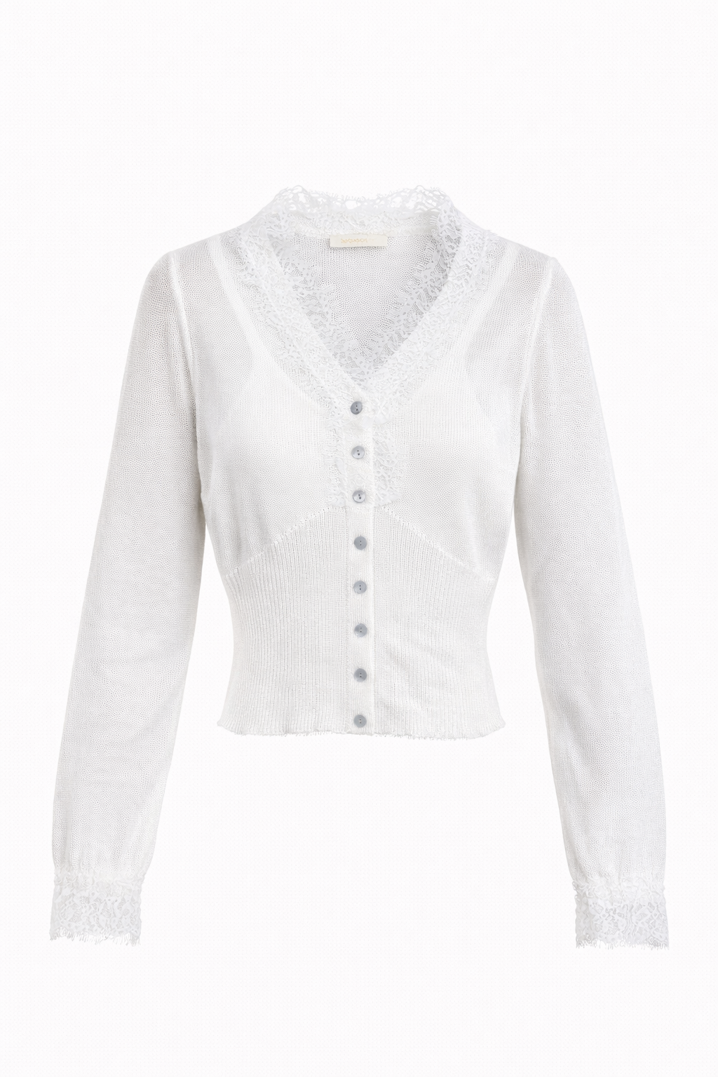 Maglia combinata in pizzo