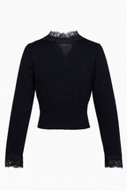 Maglia combinata in pizzo