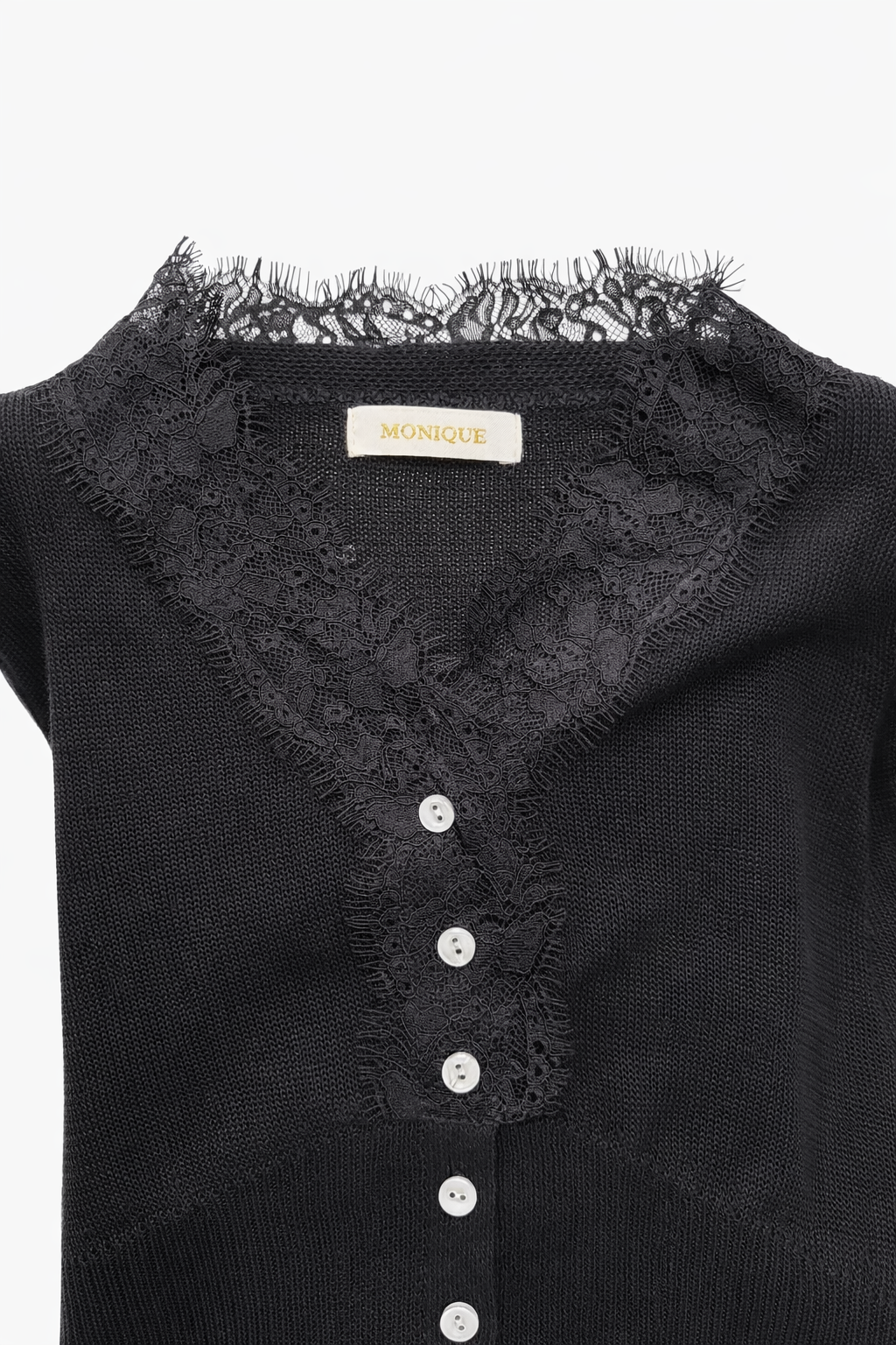 Maglia combinata in pizzo