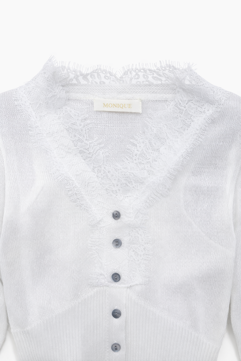 Maglia combinata in pizzo